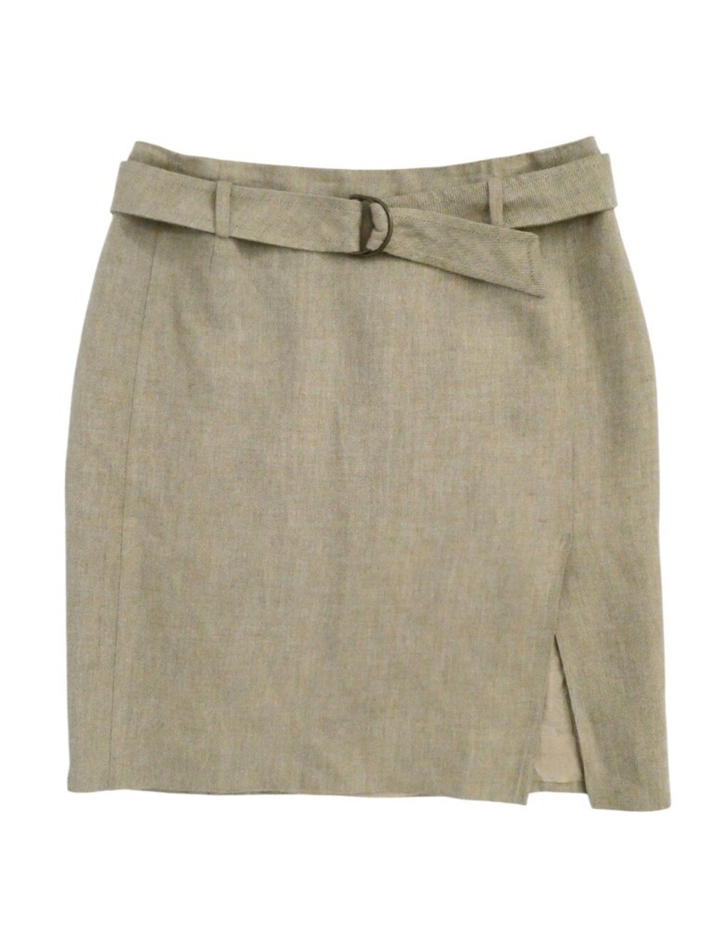 AKRIS Linen straight skirt D 38 F 40 US 8